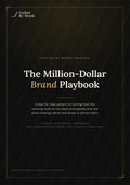 The Million-Dollar Brand Playbook cover for founders, entrepreneurs, and coaches — personal branding & marketing guide